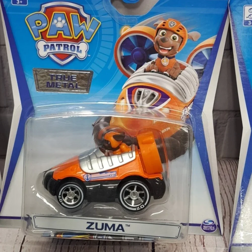 Paw Patrol True Metal Cars Full Set of 6-Chase Marshall Rubble Zuma Rocky Skye - Picture 3 of 8